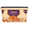 Amul Ice Cream - Choco Almond 'N' Kesar Badam, 1 L Box