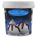 Amul Sugar Free Ice Cream - Vanilla with Chocolate Sauce, 125 ml Cup