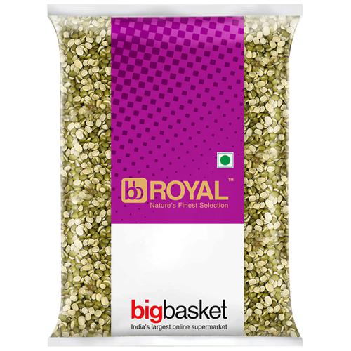 bb Royal Green Moong Split/Chilka, 1 kg Pouch