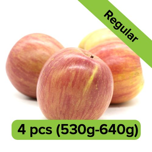Fresho Apple - Fuji, Regular, 4 pcs
