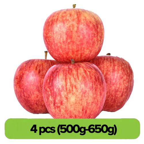 Fresho Apple - Shimla, 4 pcs (Approx. 500g- 650g)