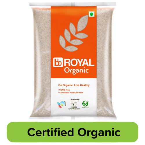 bb Royal Organic - Sona Masoori Raw Rice / Pacharisi, 5 kg