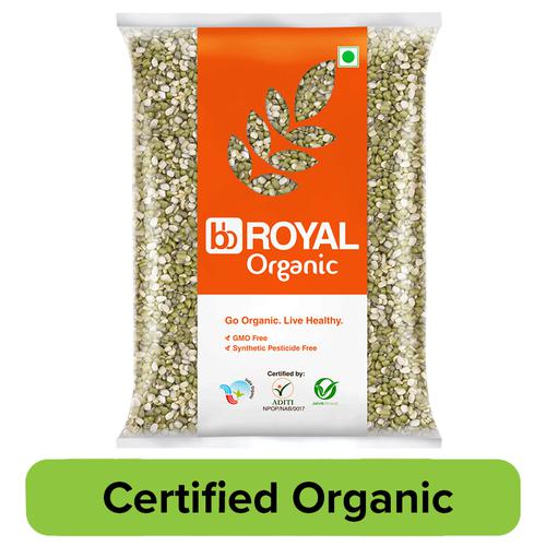 bb Royal Organic - Green Moong Dal (Split), 500 g
