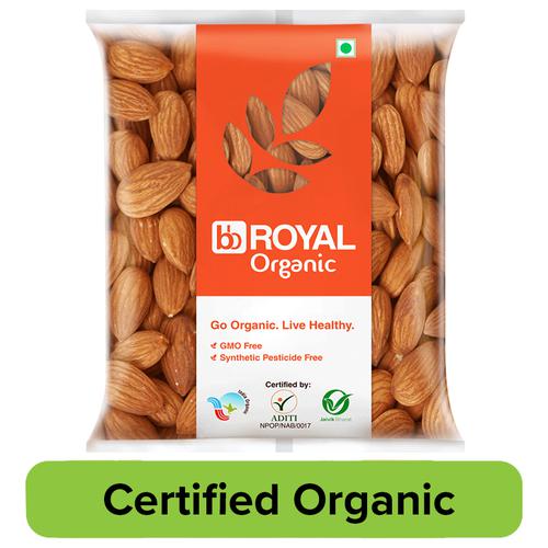 bb Royal Organic - Almonds / Badam, 100 g