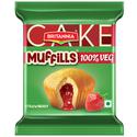 Britannia Strawberry Muffils, 35 g Pouch