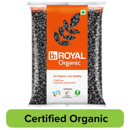 bb Royal Organic - Urad Black, Whole / Ulutham Paruppu, 500 g