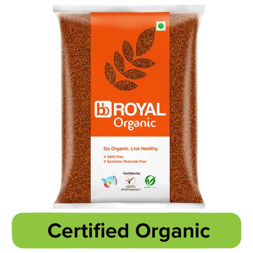 bb Royal Organic - Ragi Whole / Kizhvaragu, 500 g