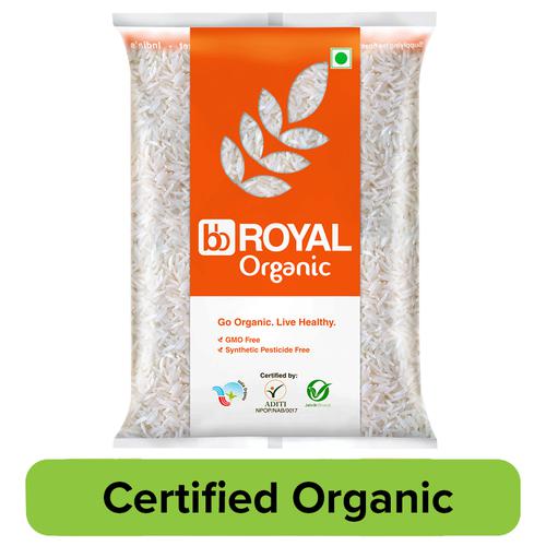 bb Royal Organic - Sonamasuri White Polished Rice / Pacharisi, 5 kg