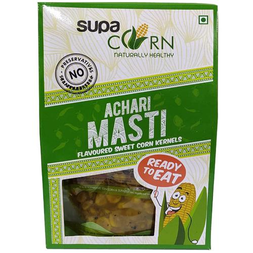 Supa Corn Sweet Corn Kernels - Achari Masti, 150 g