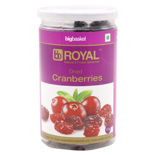 bb Royal Dried Fruit - Cranberries, 100 g