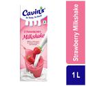 Cavins Milkshake - Strawberry, 1 L