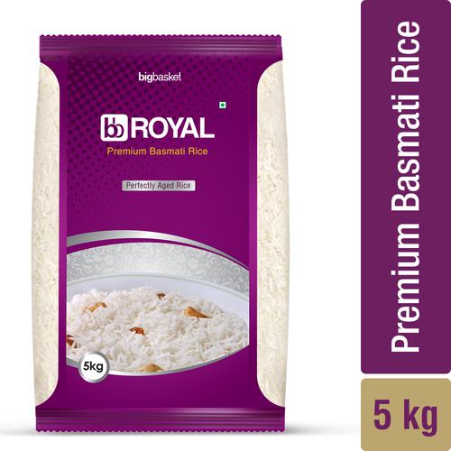 bb Royal Basmati Rice - Premium, 5 kg