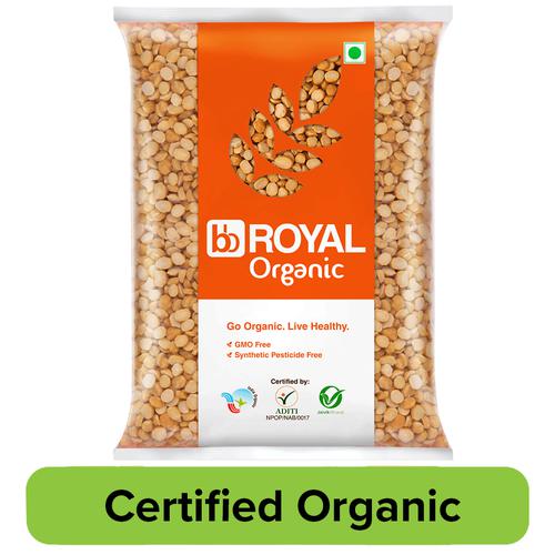 bb Royal Organic - Chana Dal/Channa Unpolished, 2 kg
