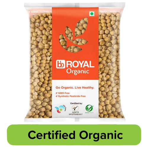 bb Royal Organic Roasted Bengal Gram Whole (Chana), 500 g