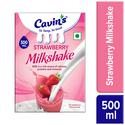 Cavins Strawberry Milkshake, 500 ml Tetra Pak