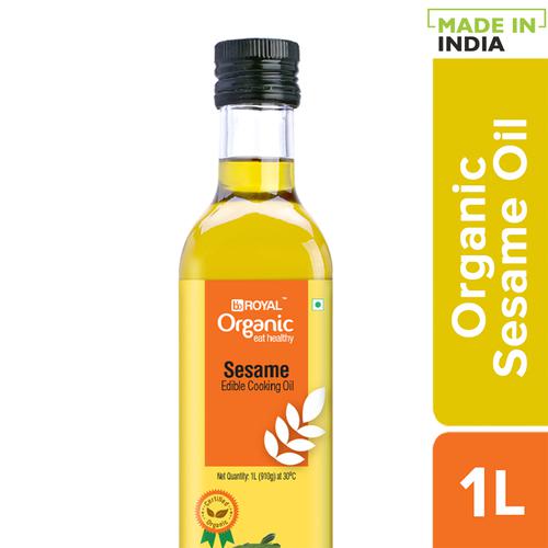BB Royal Organic Cold Pressed Sesame Cooking Oil, 1 L