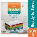 Fresho Signature Rainbow Cake, 200 g