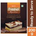 Fresho Signature Chocolate Cheese Cake - Eggless, 200 g