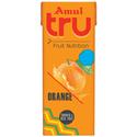 Amul Tru Orange, 200 ml Tetrapack