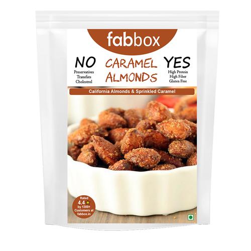 FabBox Caramel Almond With Sesame Seeds, 70 g Pouch