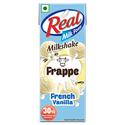 Real Milk Power Frappe Milkshake - French Vanilla, 180 ml