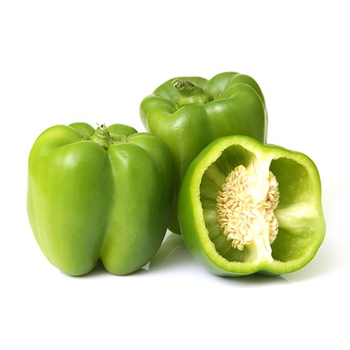 Fresho Capsicum - Green, Organically Grown, 250 g
