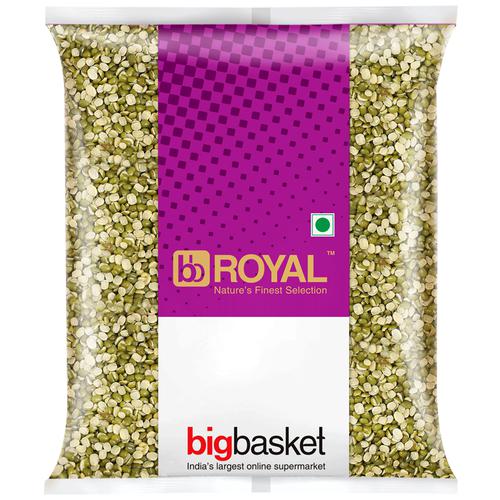 bb Royal Green Moong Split/Chilka, 200 g Pouch