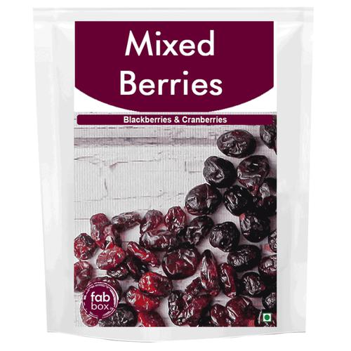 FabBox Morning Mixed Berries - Dried, Cranberries & Blackberries, 70 g