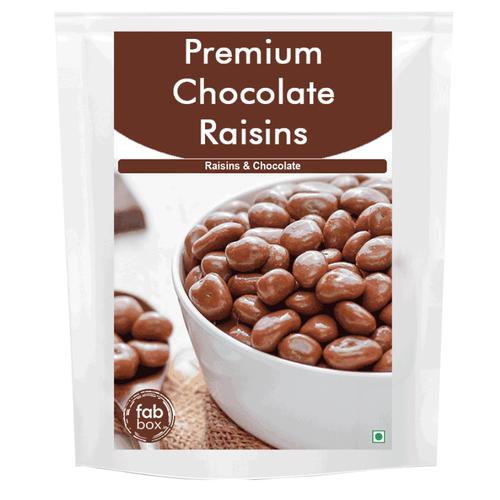 FabBox Premium Chocolate Raisins, 50 g